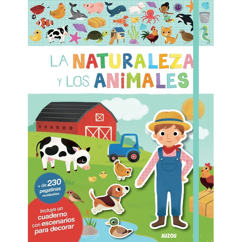 La naturaleza y los animales. Libro de stickers La naturaleza y los animales. Libro de stickers